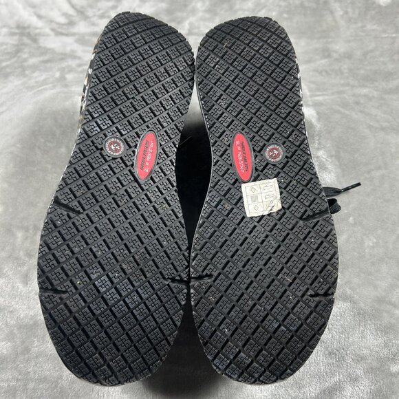 Skechers Shoes Women's 9 JGoldcrown Metallic Love Black Gold Slip Resistant - Picture 8 of 11